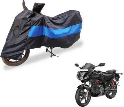 Auto Hub Two Wheeler Cover for Hero(Karizma, Black, Blue)