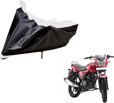 Auto Hub Two Wheeler Cover for TVS(Jive, Black, White)