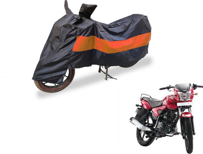 Auto Hub Two Wheeler Cover for TVS(Jive, Black, Orange)
