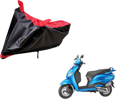 Auto Hub Two Wheeler Cover for Hero(Maestro, Black, Red)