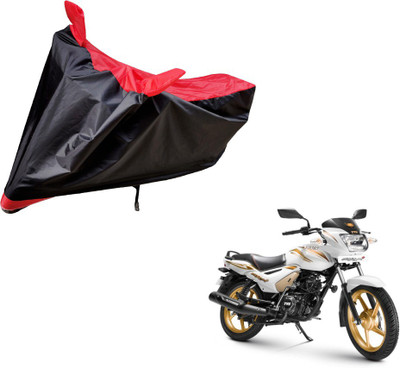 Amanzo Two Wheeler Cover for TVS(Star City, Black, Red)