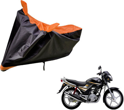 Amanzo Two Wheeler Cover for Yamaha(Libero, Black, Orange)