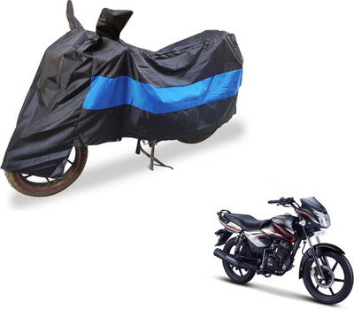 Auto Hub Two Wheeler Cover for TVS(Pheonix, Black, Blue)