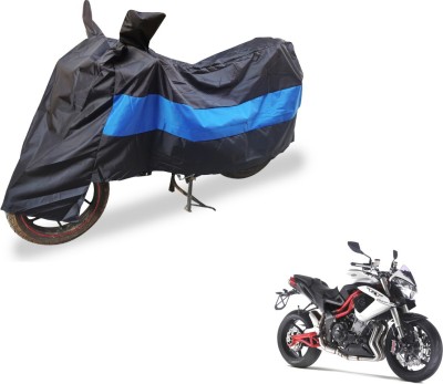 Amanzo Two Wheeler Cover for DSK Benelli(TNT R, Black, Blue)