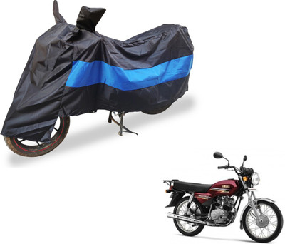 Flipkart SmartBuy Two Wheeler Cover for Yamaha(Crux, Black, Blue)
