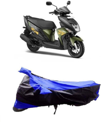 zedaan Waterproof Two Wheeler Cover for Yamaha(SZ R, Black, Blue)