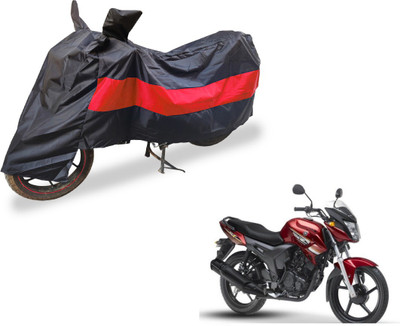 Flipkart SmartBuy Two Wheeler Cover for Yamaha(SZ X, Black, Red)