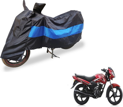 Flipkart SmartBuy Two Wheeler Cover for TVS(Sport, Black, Blue)