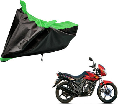 Auto Hub Two Wheeler Cover for TVS(Flame, Black, Green)
