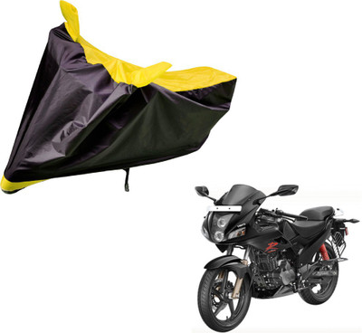 Auto Hub Two Wheeler Cover for Hero(Karizma, Black, Yellow)