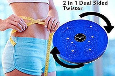 BDMP New Heavy Quality Tummy Twister A Dynamic Body Balancing Disc Unisex Ab Exerciser(Multicolor)
