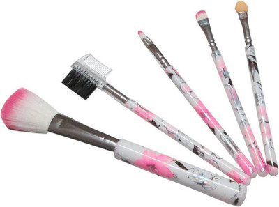Rabcom Makeup Brush Set 5 in 1 (Pack of 5)(Pack of 5)