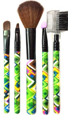 Rabcom Pro Quality Makeup Brush Set 5 in 1 (Pack of 5)(Pack of 5)