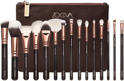 ZOEVA ROSE GOLDEN COMPLETE BRUSH SET(Pack of 15)