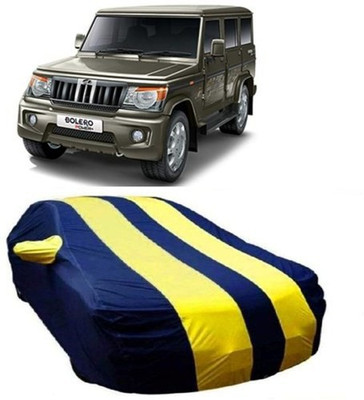XGuard Car Cover For Mahindra Bolero (With Mirror Pockets)(Yellow)