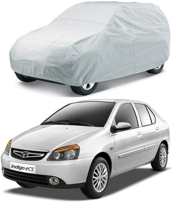 AutoRetail Car Cover For Tata Indigo eCS (Without Mirror Pockets)(Silver)