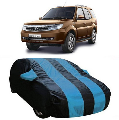 VIRMANG Car Cover For Tata Safari Storme (With Mirror Pockets)(Blue)