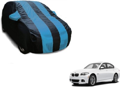 Flipkart SmartBuy Car Cover For BMW 525i (With Mirror Pockets)(Black, Blue)