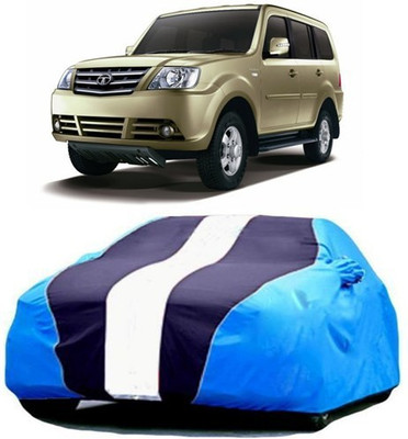 XGuard Car Cover For Tata Sumo Grande (With Mirror Pockets)(Blue)
