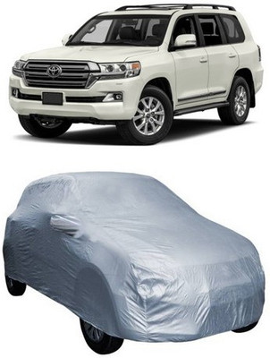 AASDEE Car Cover For Toyota Land Cruiser (With Mirror Pockets)(Silver)