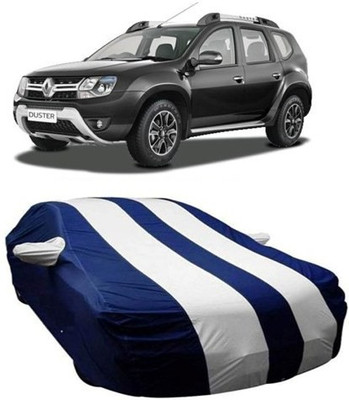 AAMANG Car Cover For Renault Duster (With Mirror Pockets)(White)
