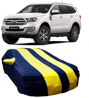 AASDEE Car Cover For Ford Endeavour (With Mirror Pockets)(Yellow)