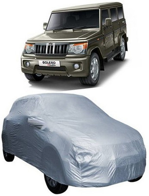 AAMANG Car Cover For Mahindra Bolero (With Mirror Pockets)(Silver)