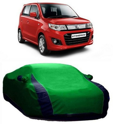 AAMANG Car Cover For Maruti Suzuki WagonR Stingray (With Mirror Pockets)(Green)