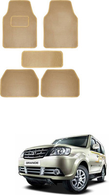 MATIES Fabric Standard Mat For  Tata Grand Punto(Beige)