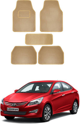 AYW Fabric Standard Mat For  Hyundai Verna Fluidic(Beige)