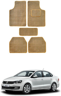 AYW Fabric Standard Mat For  Volkswagen Vento(Beige)