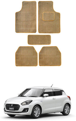 MATIES Fabric Standard Mat For  Maruti Suzuki New Swift(Beige)