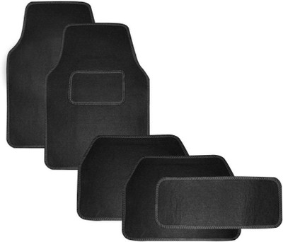 AYW Fabric Standard Mat For  Mahindra KUV 100(Black)