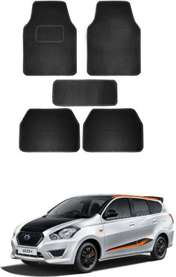MATIES Fabric Standard Mat For  Datsun Go(Black)