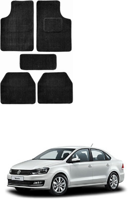 AYW Fabric Standard Mat For  Volkswagen Vento(Black)