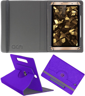 ACM Flip Cover for Iball Snap 4 G 2(Purple, Cases with Holder, Pack of: 1)