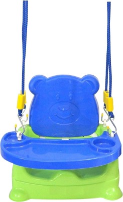 Honey bee 5 in 1 Baby swing & Booster Chair(Green Blue)