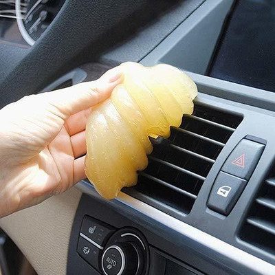 KolorFish Super Soft Sticky Dust Cleaning Gel Gum Computer Car PC Laptop Keyboard Universal Random Color (Pack of 1) for Computers, Laptops(Dust Cleaner)