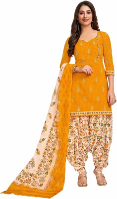 Miraan Cotton Blend Printed Salwar Suit Material