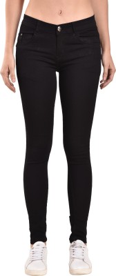 Pantoff Slim Women Black Jeans