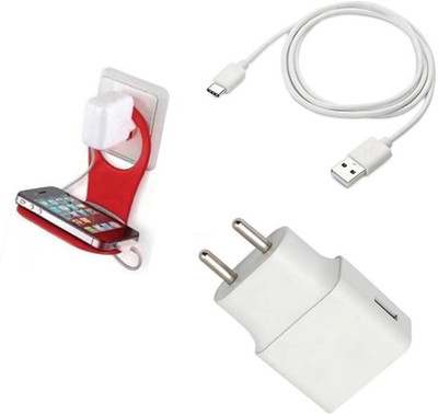 DAKRON Wall Charger Accessory Combo for Huawei Mate 20 Pro(White)