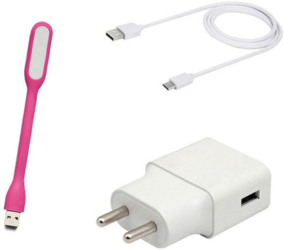 SARVIN Wall Charger Accessory Combo for OPPO R17 Pro(White)