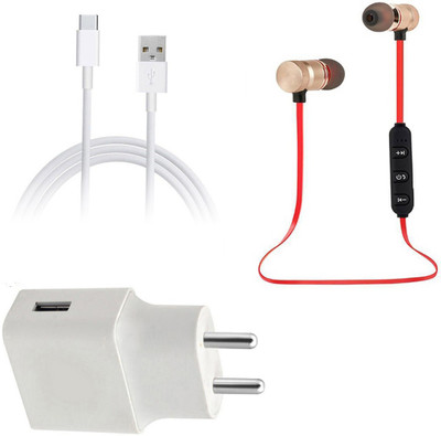 DAKRON Wall Charger Accessory Combo for Samsung Galaxy S10e(White)