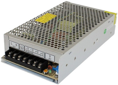 Parisa (12V DC) 4 Channel Power Supply (SMPS) 60 Watts Computer PSU with 2 SATA Cables(Silver)