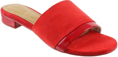 METRO Women Flats(Red , 6)