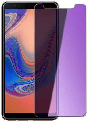 CRodible Tempered Glass Guard for Samsung Galaxy A7 (Gold, 64 GB) (4 GB RAM)(Pack of 1)