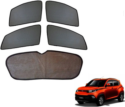 KOZDIKO Side Window, Rear Window Sun Shade For Mahindra KUV 100(Black)
