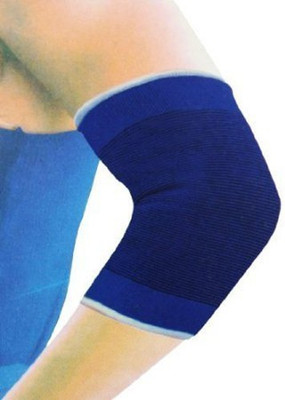JMO27Deals Premium Quality Elastic Elbow Support(Blue)