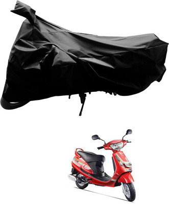 CREEPER Two Wheeler Cover for Mahindra(Gusto, Black)