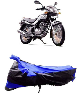 TGP GROUP Waterproof Two Wheeler Cover for TVS(Fiero F2, Black, Blue)